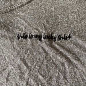 This is my lucky shirt Crop Top
